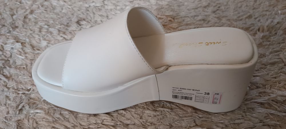 Удобни чехли 38 номер