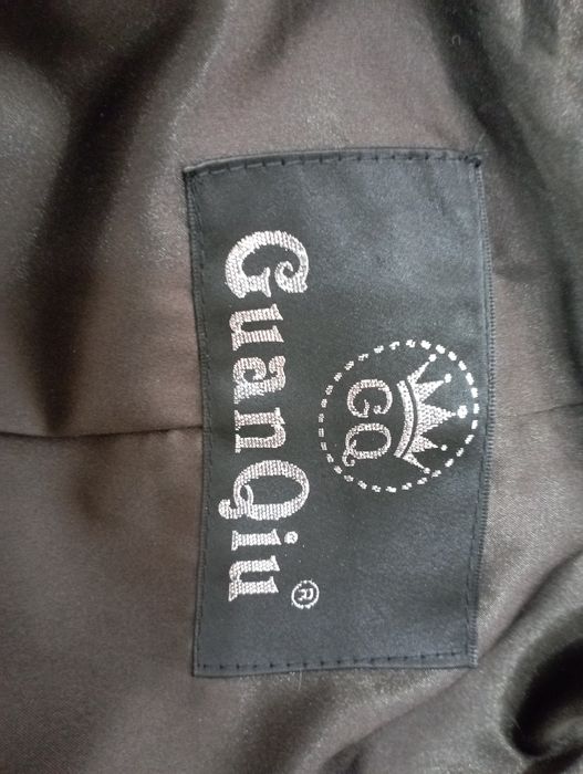 Шуба норковая с капюшоном.