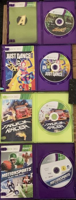 Pachet Xbox 360 Slim 250GB + Kinect + 4 Jocuri