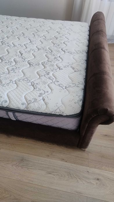 Pat matrimonial + somieră + saltea – comfort garantat!