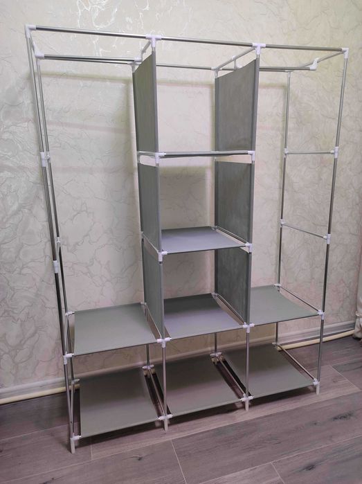 Складной шкаф-органайзер, тканевый, для вещей и обуви