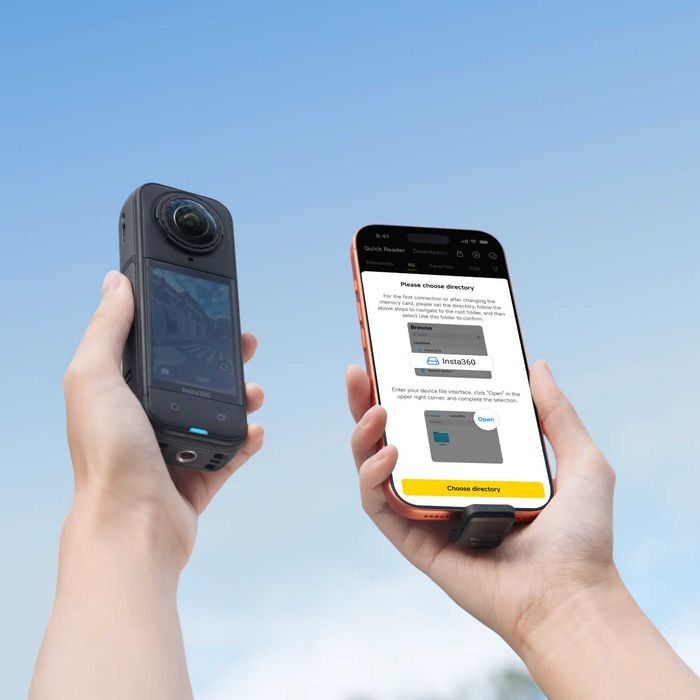Портативный SSD-накопитель Insta360 Quick Reader 512 ГБ