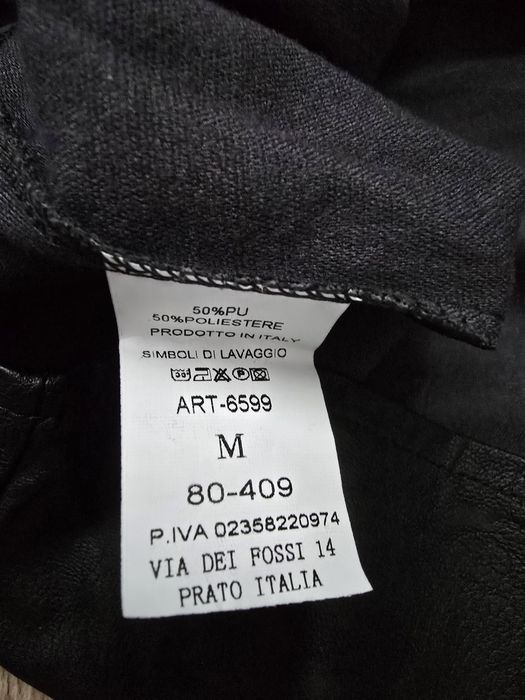 Fusta midi piele eco mar M Cato