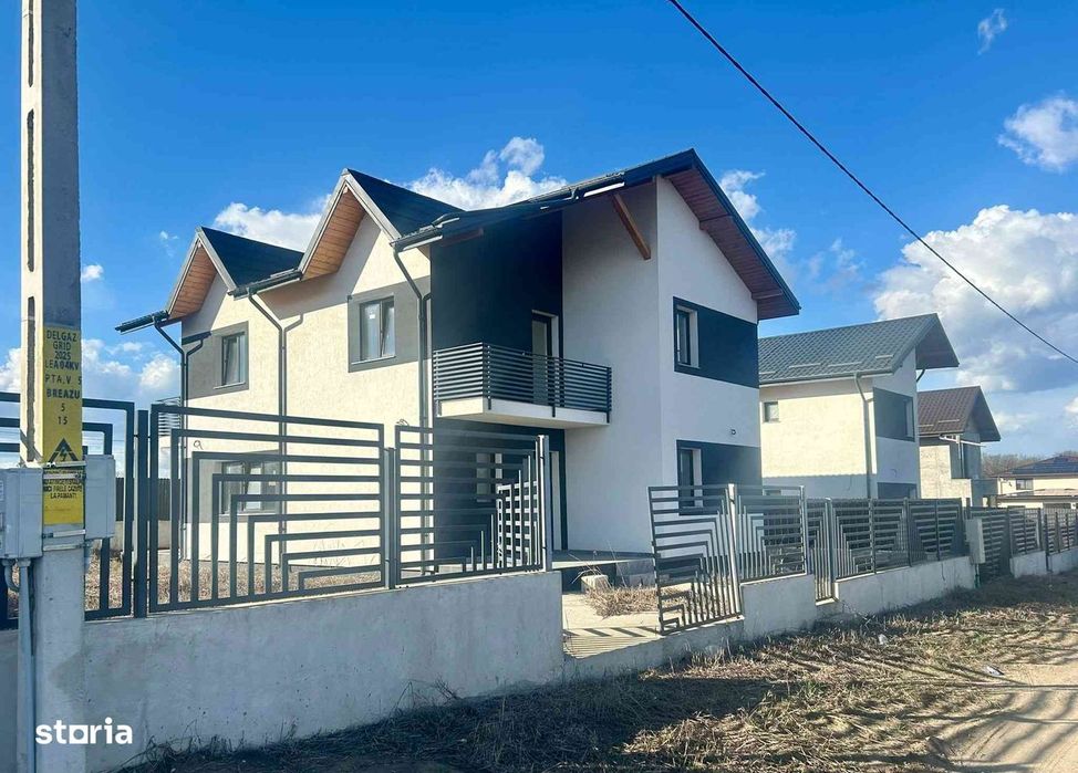 Vila cu etaj Breazu Pădurea Mârzești – 4 camere, încălzire pardoseală