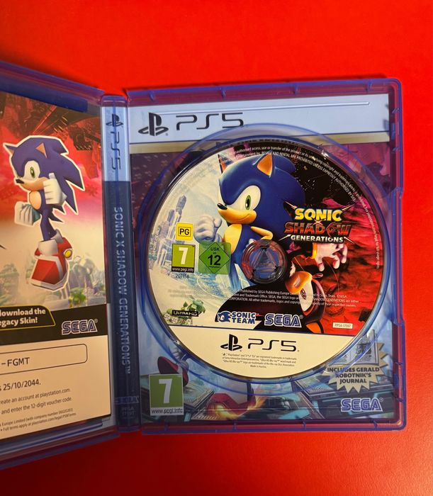 Sonic x Shadow generations PlayStation 5 Ps5 игра
