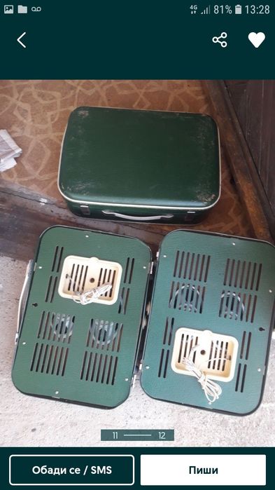 Ретро грамофон колони