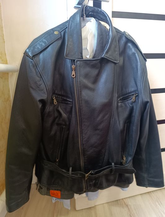 Кожанный куртка мужской.