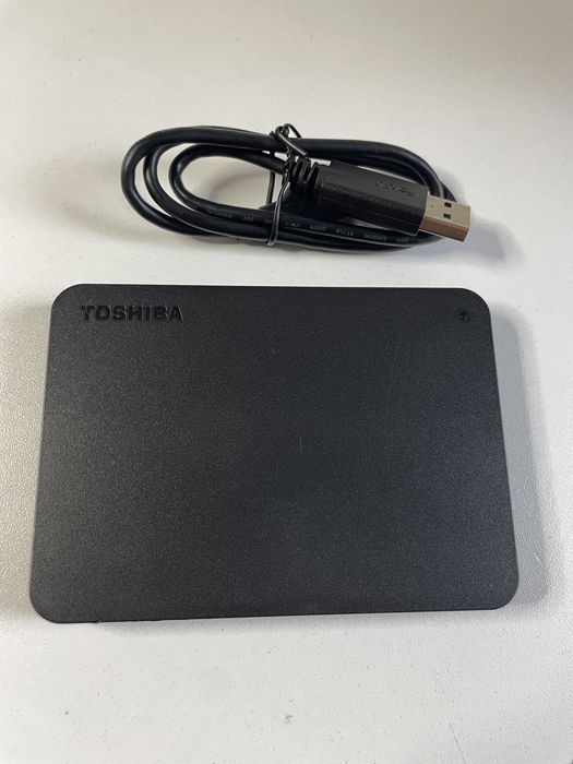 Hard Disk Extern Toshiba, 1TB, USB 3.0, 2.5'' Negru, HDD Portabil (1000GB)