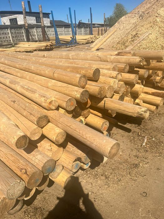 Стойка деревянная, кругляк