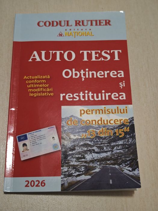Carte redobândire permis 13 din 15