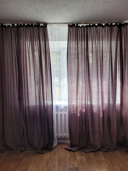 Продаются шторы льняные