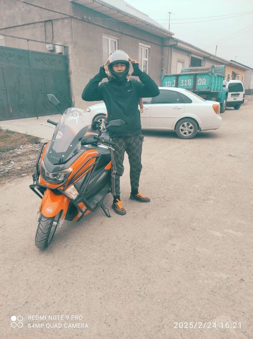 Skuter m max 175cc ideal holatda dtp bomagan