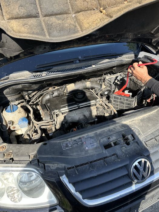 На части Vw Touaran Dsg автомат 2.0тди Bkd теглич преграда N1 печка