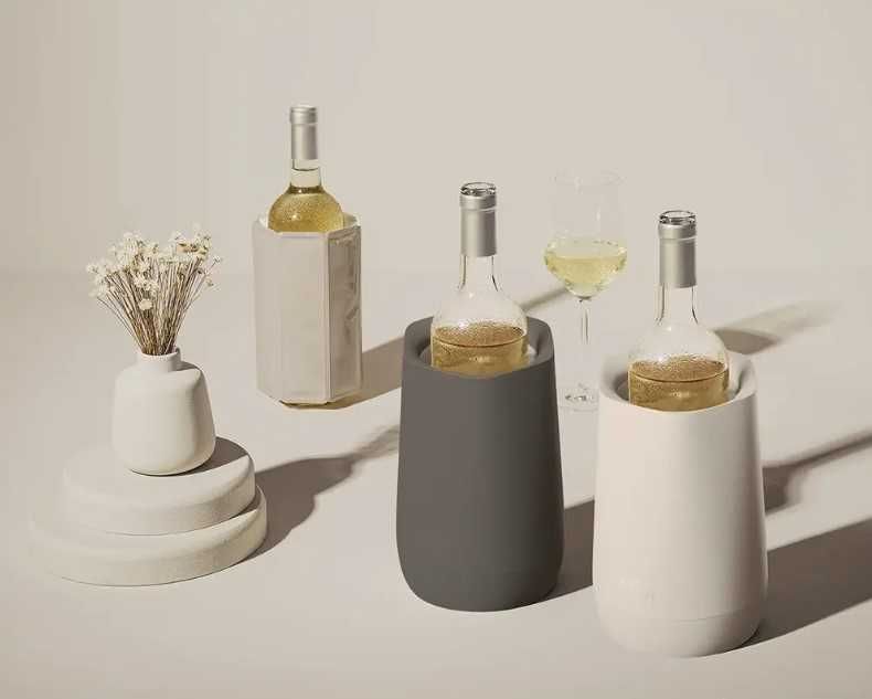 Охладител за вино Vacu Vin - Hexo, Sand