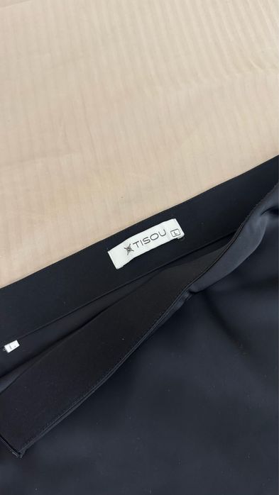 Атласная юбка размер L