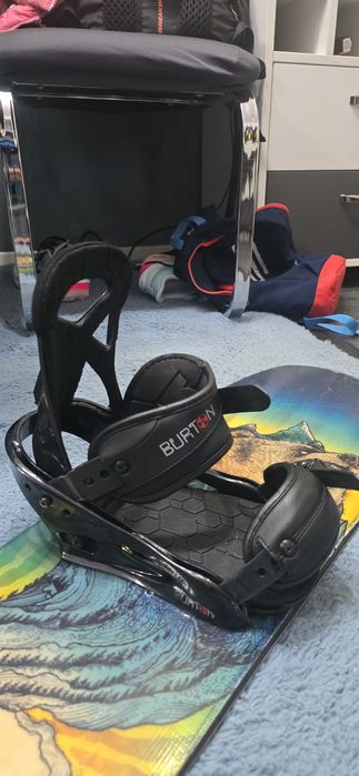 snowboard Jones copii 125 +legaturi Burton mission+ booti Nitro 38.