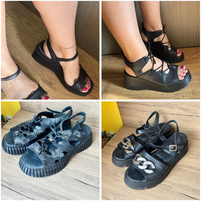 Дамски обувки естествена изкуствена кожа 37 39