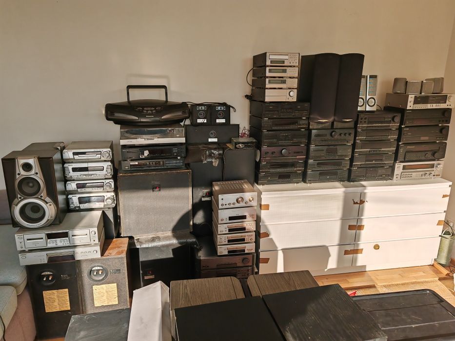 Linii audio ,sisteme,boxe amplificatoare Sony,Kenwood , pioneer,Denon