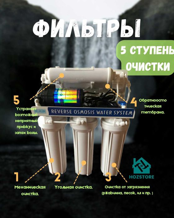 Осмос Сув Фильтр / Osmos Suv Filtr