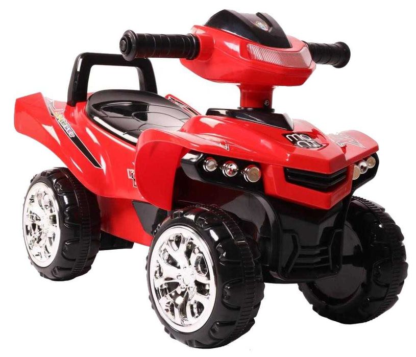 ATV copii fara pedale Moni No Fear Yellow volan cu claxon ,maxim 25 kg