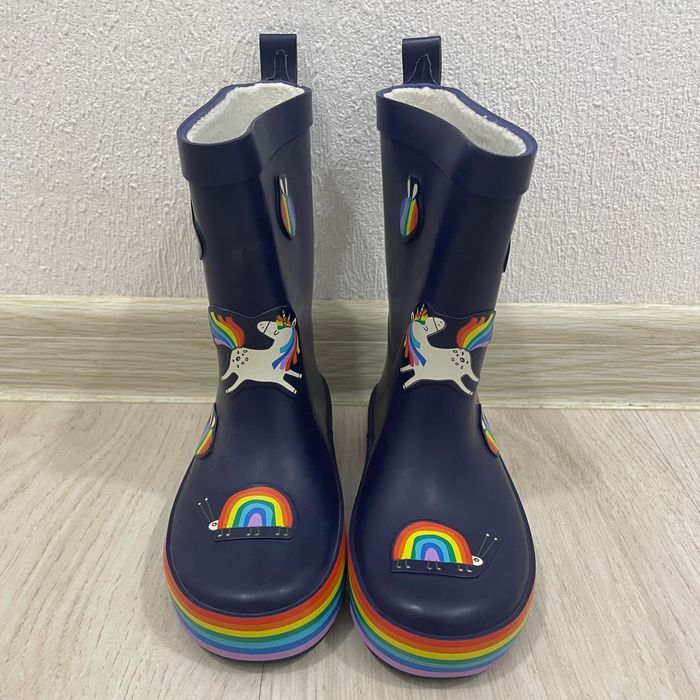 Резиновые сапожки для девочек