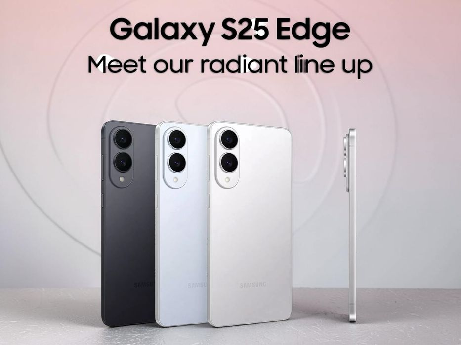 НОВ! Samsung Galaxy S25 Edge 5G 512GB Silver / Jet Black / Icy Blue