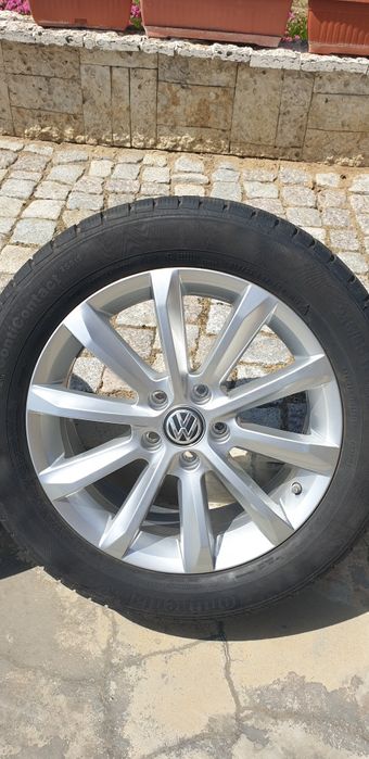 Оригинални лети джанти 17 цола 5х112 от Пасат В8.