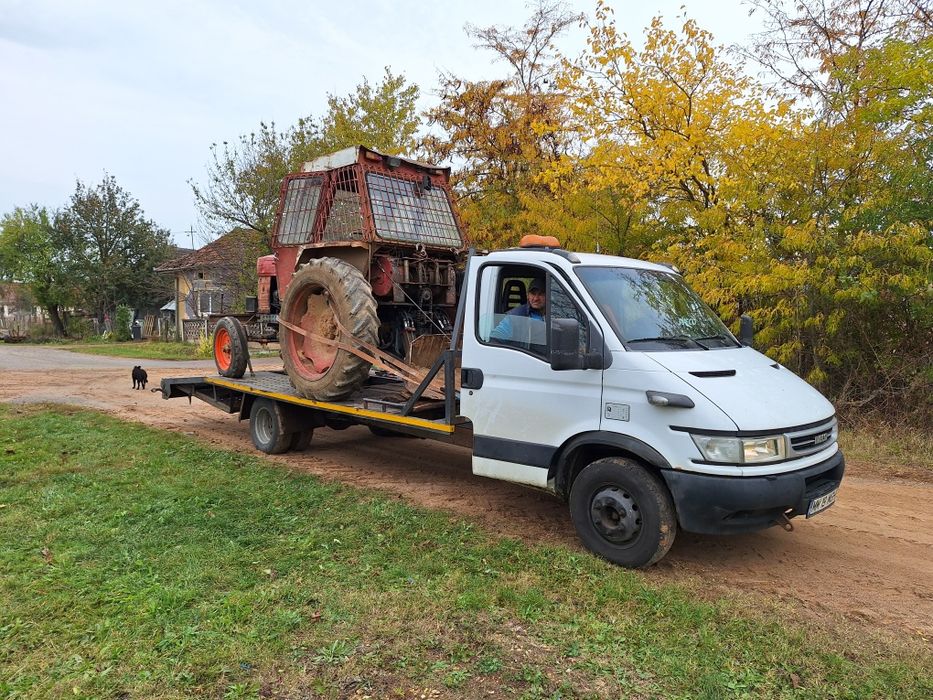 Transport auto non-stop mașini defecte, avariate accidentate, utilaje