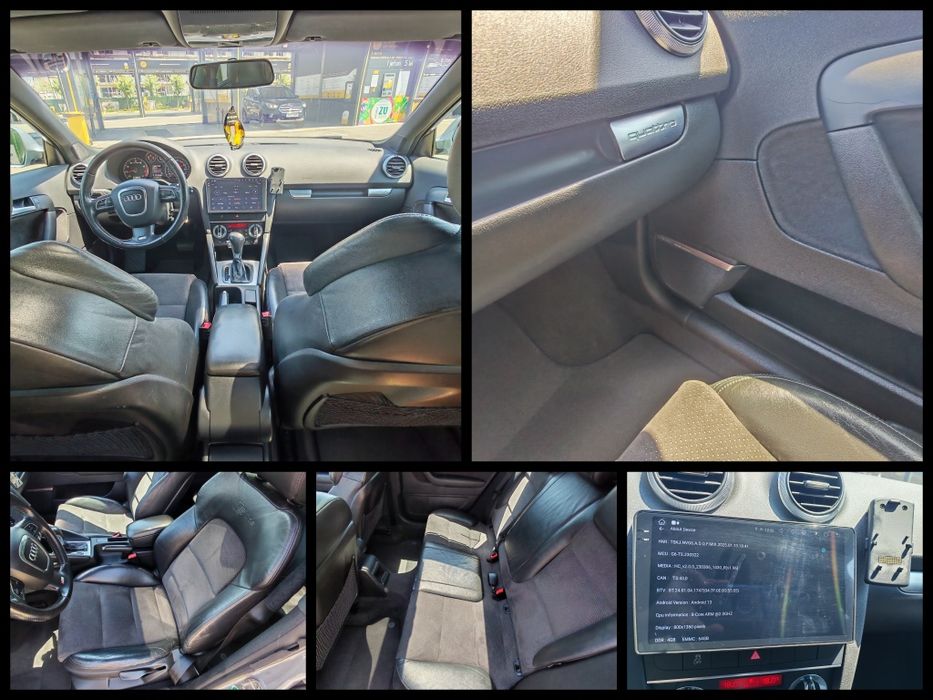 Audi A3 Sportback 2.0 tfsi 200cp quattro