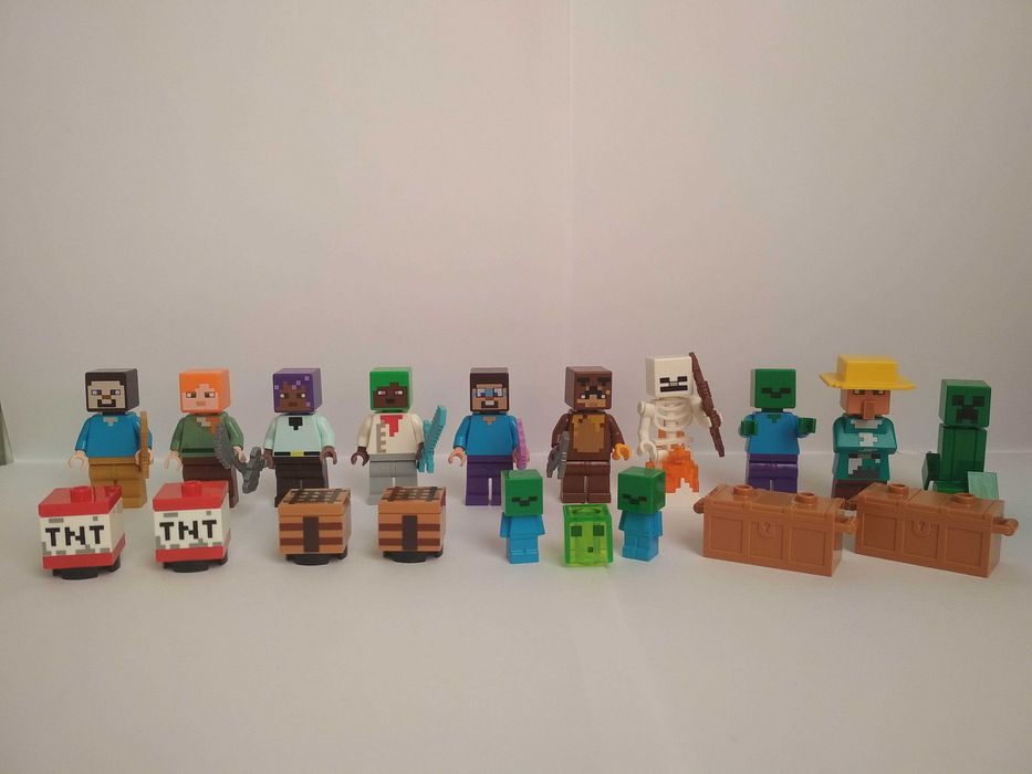 Lego герои из Майнкрафта
