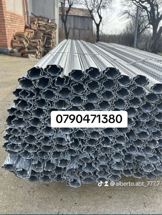 Spalieri zincați stâlpi metalici