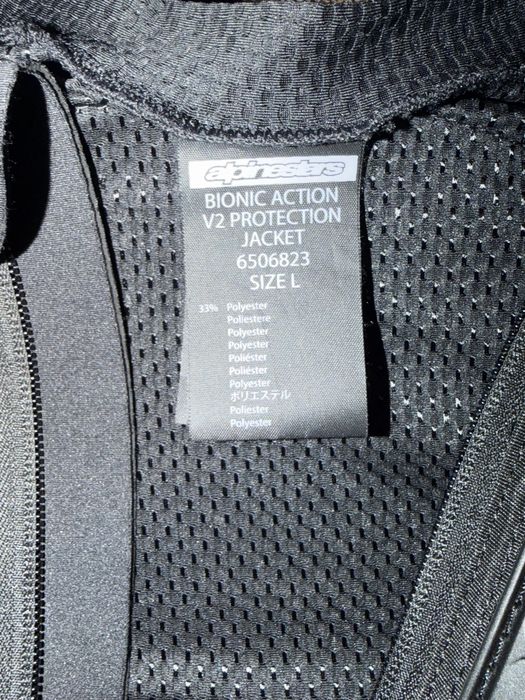 Armura moto Alpinestars Bionic Action V2