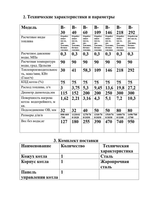Котел на отработанном масле