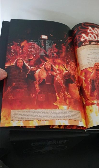 Amon Amarth The Great Heathen Army - Invasion comic book
