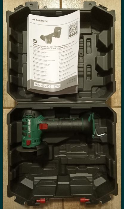 Parkside mini flex 20V polidisc polizor baterie 20V 8A 4A încărcător