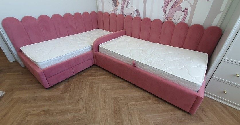 Детская мягкая кровать