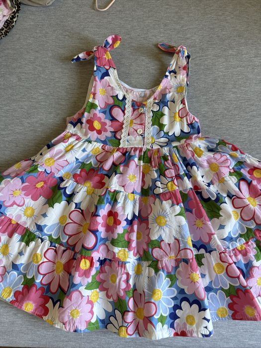 Платье- сарафан для левочки 5-6 лет