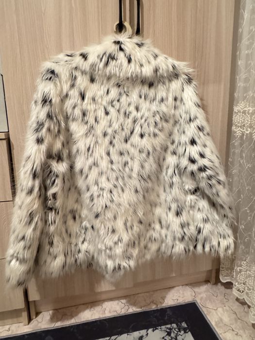 Эко шуба рисовая