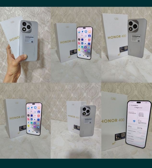 HONOR 400 LITE Karobka dokument full