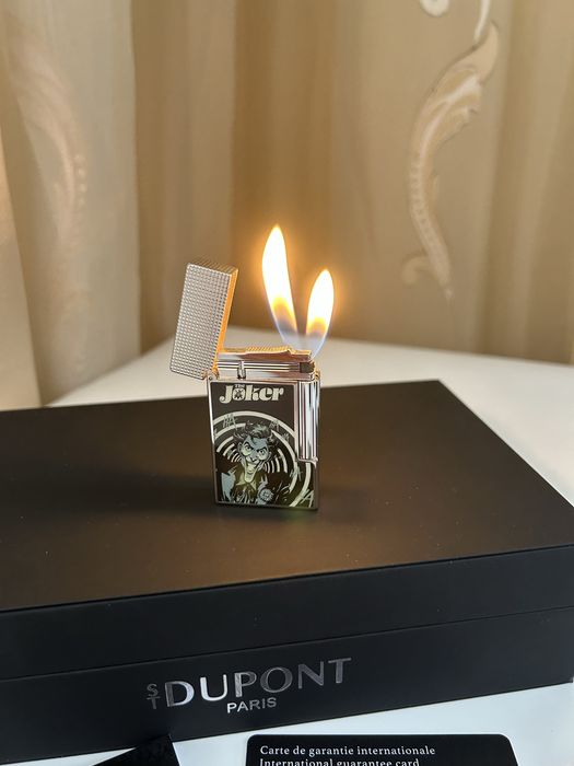 Запалка S.T. Dupont Ligne 2 Joker – двоен мек пламък