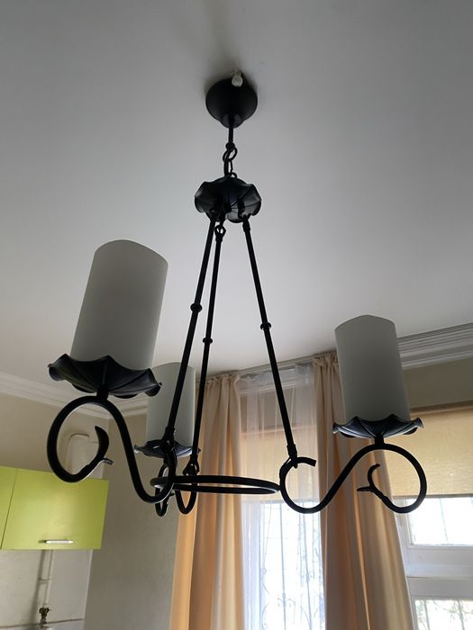 Люстры металлические h80 d70