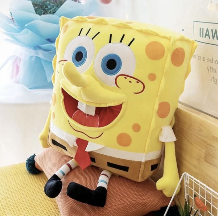 Голяма плюшена играчка Спондж Боб 50см