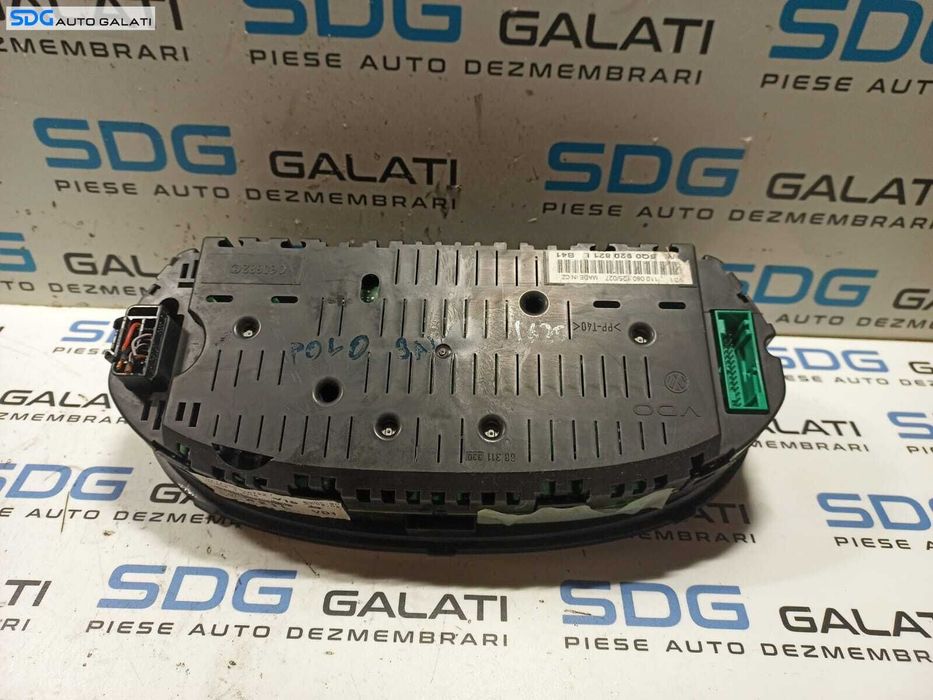 Kit Pornire ECU Calculator Motor Ceas Ceasuri Cluster Instrumente Bord Volkswagen Polo 9N2 2001 - 2005 Cod 045906019BH 0281011242 6Q0920821L [L0984] [L0985] [L0986]