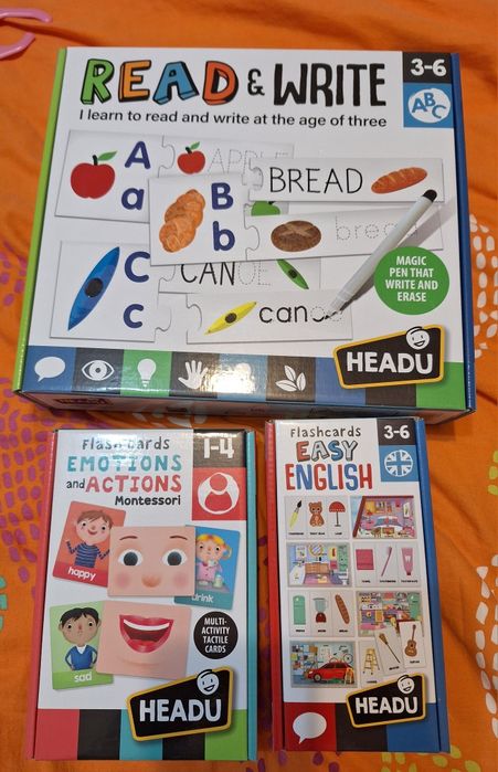 Флаш карти Headu - English