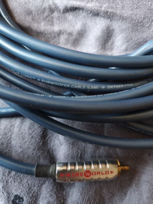 Cablu subwoofer wireworld 8m