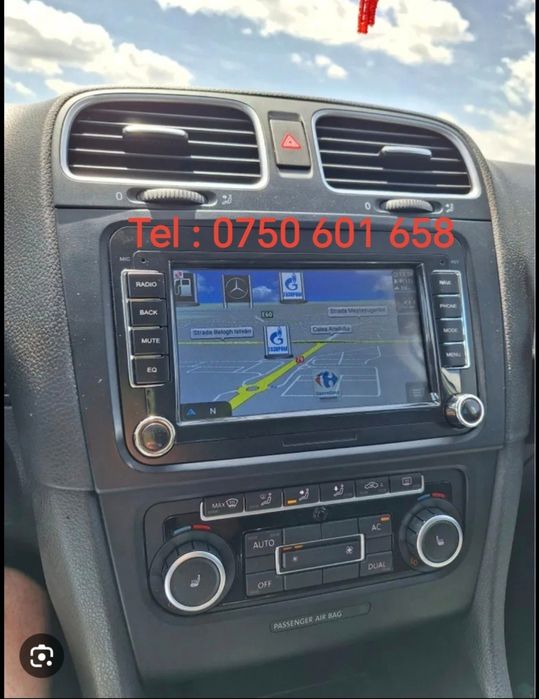 Navigatie Android Vw Skoda Seat / 4GB Ram / Android 15 / Model de top