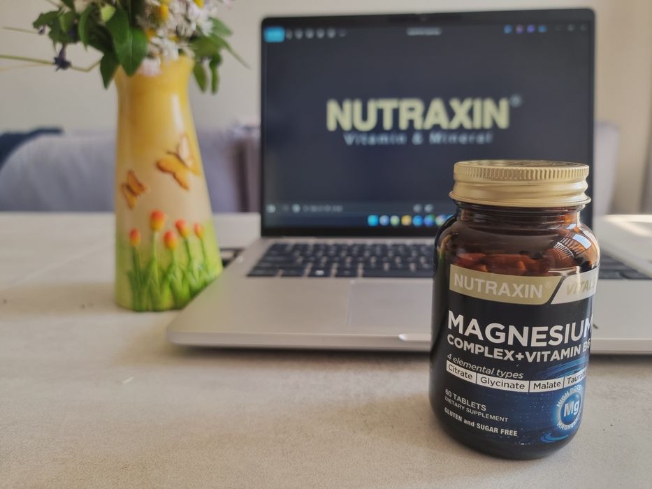 Nutraxin Vitals: Магнезий комплекс + B6, B-Комплекс и Мъжки мултивитамини
