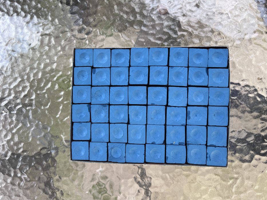 Cretă / Cărbune biliard premium U.S.A   144 de bucăți