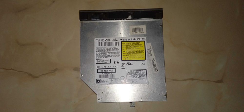 Blu ray slim pt laptop slim  dvd rw sata