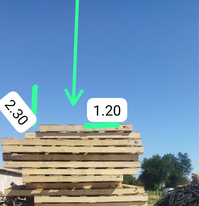 Паллеты (поддоны) 500 тг